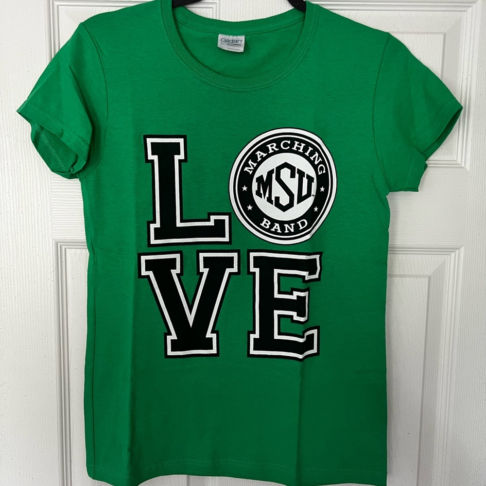 MSU Spartan Marching Band LOVE T-shirt